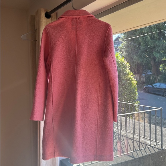 J. Crew Pink Double-Breasted Trench Coat - Picture 3 of 6